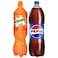 Pepsi Cola and Mirinda Orange Carbonated Soft Drinks, 1.5L, Pack of 2