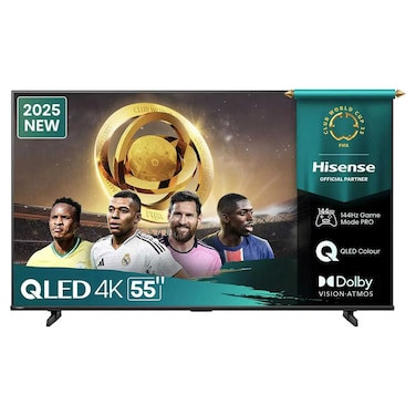 Hisense Q71Q 55-Inch 4K Ultra HD Smart QLED TV, 55Q71Q, Black