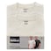 Outdoor Men's Round Neck T-Shirt, White, S-XXL, Pack of 2