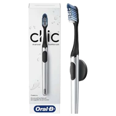 Oral-B Clic Ultimate Clean Manual Toothbrush, Premium Design and Deep Clean Performance