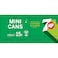 7UP Lemon and Lime Carbonated Soft Drink, 155ml, Pack of 15