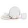 Cuisine Art Emme Bone China Dinnerware Set, 12 PCS