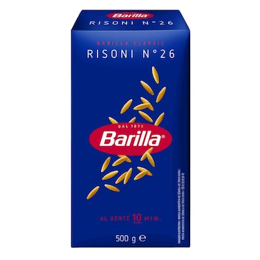Barilla Risoni No 26 Pasta, 500g