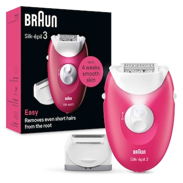 Braun Silk Epil 3 Epilator SE3032 Hair Removal Device