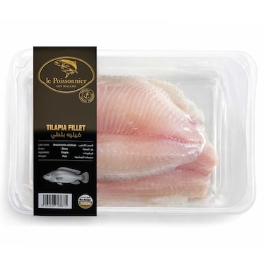 Le Poissonnier Tilapia Fillet 250g