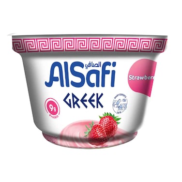 AlSafi Greek Dessert Yogurt Strawberry, 150g