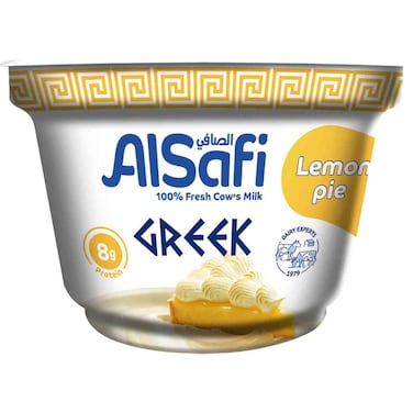 AlSafi Greek Yogurt Lemon Pie, 150g