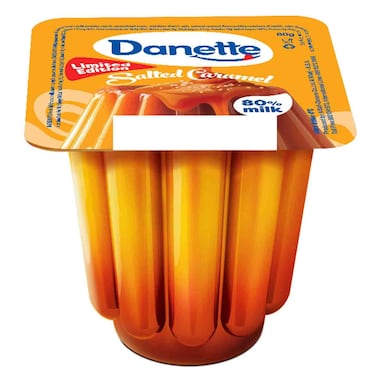 Danette Salted Caramel Flan Dessert Cup, 80g