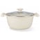 Prestige Essentials Granite Non-Stick Cookware Set,  9 PCS, Off-White