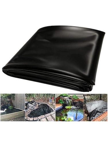 HLJPL Pond Liner Heavy Duty Flexible Fish Pond Bed Liners rubber underlay Foldable Durable Impermeable Film for Water Pool Waterfall Ponds Water Gardens (Color : B15, Size : 1x8m/3.3x26.2ft)