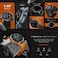NoiseFit Endeavour Smartwatch, 1.46 Inch AMOLED Display Bluetooth Calling 100 Plus Sports Modes, Jet Black
