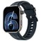 Noise ColorFit Pro 6 Max Smartwatch, 1.96 Inch AMOLED Display Bluetooth Calling AI Watchfaces Silicone Strap, Blue