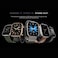 Noise ColorFit Pro 6 Max Smartwatch, 1.96 Inch AMOLED Display Bluetooth Calling AI Watchfaces Metal Strap, Jet Black