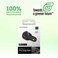 Hyphen Dashport 45W Car Charger, Dual Port PD and QC 3.0 Fast Charging Adapter, Black