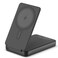 Hyphen Mowin Fold 10000mAh Qi2 MagSafe Power Bank, Wireless Charger with Folding Stand, Black