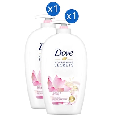 Dove Hand Wash Glow Ritual Lotus 500ml, Pack of 2