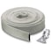 Karcher Fabric Drainage Hose Set 1 1/4" 10m with Stainless Steel Clamp
