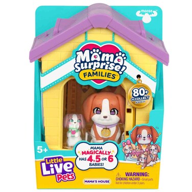Little Live Pets Mama Surprise Mama&rsquo;s House Interactive Family Playset
