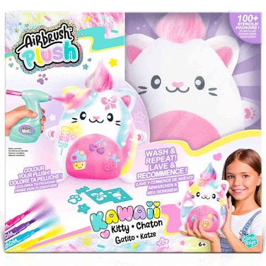 مجموعة قطة كاواي القطيفة القابلة للتخصيص والإبداعية