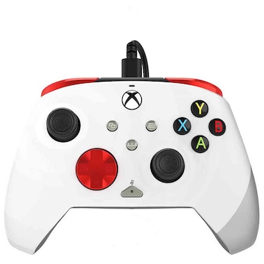 بي دي بي ريماتش وحدة تحكم سلكية لأجهزة إكس بوكس سيريز إكس و سيريز أس و إكس بوكس وان وأجهزة الكمبيوتر الشخصية التي تعمل بنظام ويندوز - أبيض