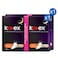 Kotex Ultra Thin Night Sanitary Pads with Wings 14 Pads, Pack of 2