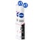 NIVEA Black and White Invisible Clear Anti-Perspirant Deodorant Spray 200ml, Pack of 2