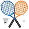 Kids Badminton Play Set with Rackets, Shuttlecock and Ball