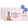 Johnson&rsquo;s Gentle All Over Baby Wipes Enriched with Silk Extract 20 Wipes, Pack of 2