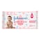Johnson&rsquo;s Gentle All Over Baby Wipes Enriched with Silk Extract 20 Wipes, Pack of 2