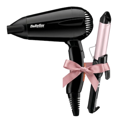 BaByliss Hair Dryer and Curling Iron Styling Set