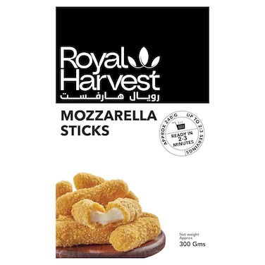 Royal Harvest Mozzarella Sticks, 300g