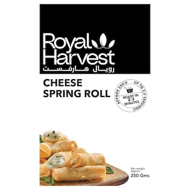 Royal Harvest Cheese Spring Rolls, 250g