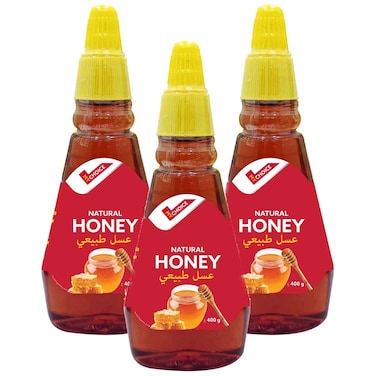 Mychoice Natural Honey 400g, Pack of 3
