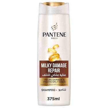 Pantene Pro V Milky Damage Repair Shampoo, 375ml