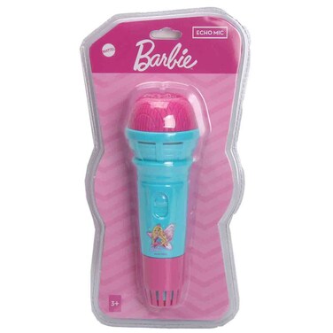 Barbie Echo Microphone, Kids Toy Mic for Interactive Role Play