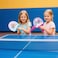 Barbie Ping Pong Paddle Set, Kids Table Tennis Play Set with Balls