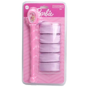 باربي عصا شريط جمباز بطبعة باربي للأطفال، لعبة رقص وإيقاع