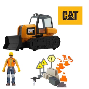 CAT Workforce Bulldozer Action Set with Accessories