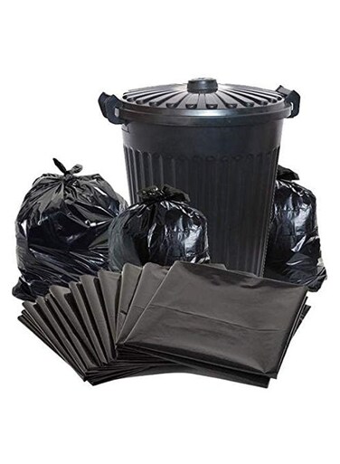 Packing Black Garbage Bag Pack Of 10 Piecs,110X130cm,70 gallon Kitchen Bin Liners