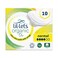 Lil-Lets Organic Ultra Thin Pads Normal with Wings, 10 Pads, Pack of 2