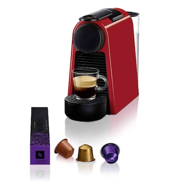 Nespresso Essenza Mini D30 Capsule Coffee Machine, Red