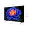 TCL 75-Inch 4K Ultra HD QLED Google Smart TV, T6D, Black