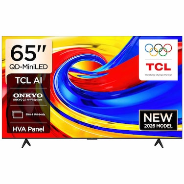 TCL 65-Inch 4K Ultra HD QLED Google Smart TV, P79L, Black
