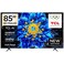 TCL 85-Inch 4K Ultra HD QLED Google Smart TV, P8L, Black
