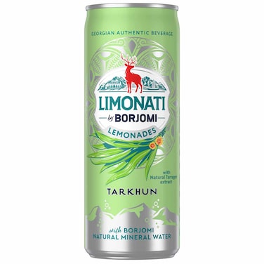 Limonaty by Borjomi Tarkhune Lemonade Drink, 330ml