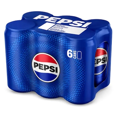 Pepsi Extra Fizz Carbonated Soft Drink, 330ml, Pack of 6