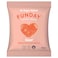 Funday Sour Peach Hearts Natural Sweets No Sugar Added, 50g