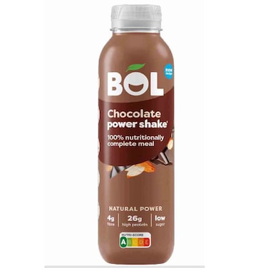 BOL Chocolate Power Shake Nutritionally Complete Meal Drink, 410ml