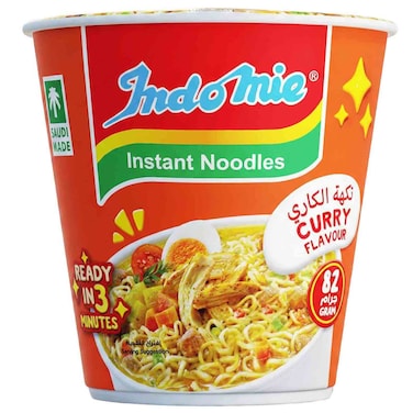 Indomie Instant Noodles Curry Flavour Cup, 82g