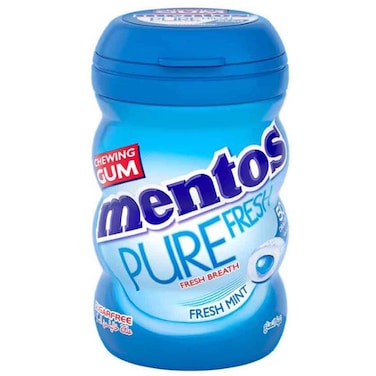 Mentos Pure Fresh Mint Sugar Free Chewing Gum, 87.5g